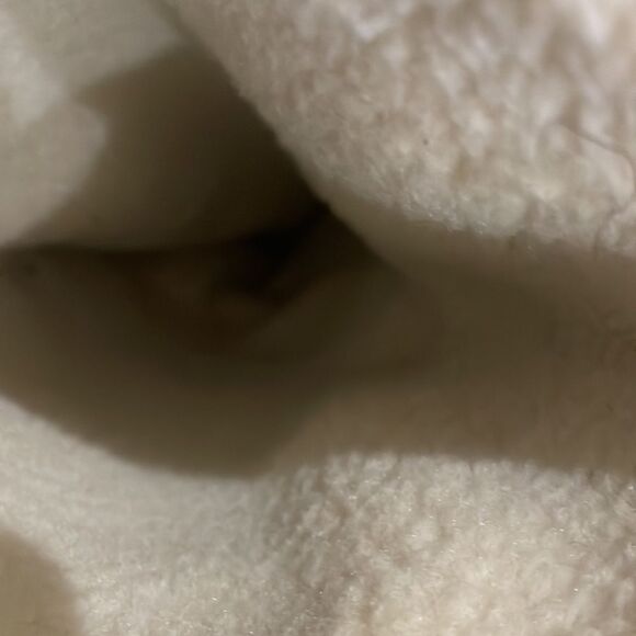 Tan Suede Wedge Winter Boots                  - Picture 5 of 6